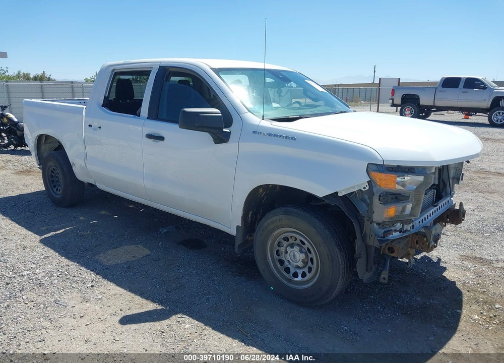 2022 CHEVROLET SILVERADO 1500 2WD SHORT BED WT VIN: 1GCPAAEK9NZ615841