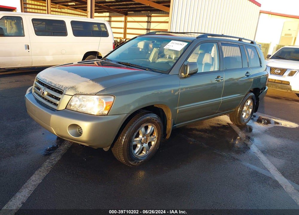 2006 TOYOTA HIGHLANDER LIMITED V6 VIN: JTEDP21A660119868