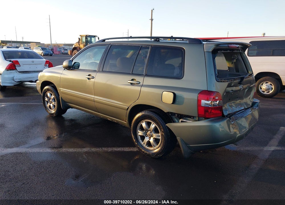 2006 TOYOTA HIGHLANDER LIMITED V6 VIN: JTEDP21A660119868