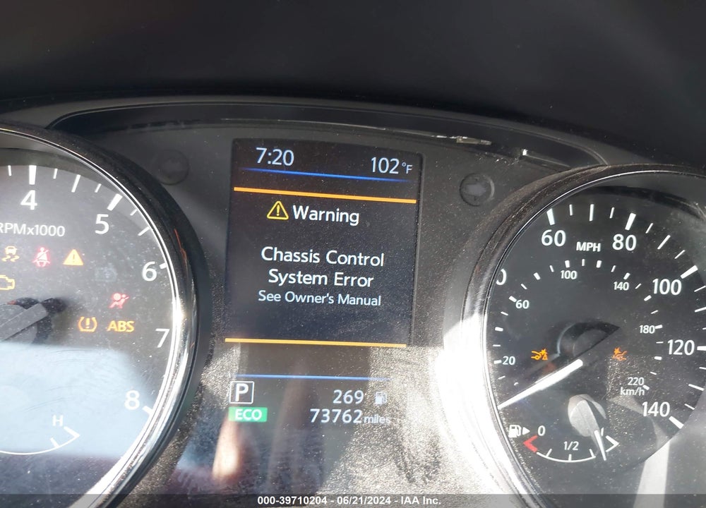 2020 NISSAN ROGUE SV FWD VIN: JN8AT2MT8LW039453