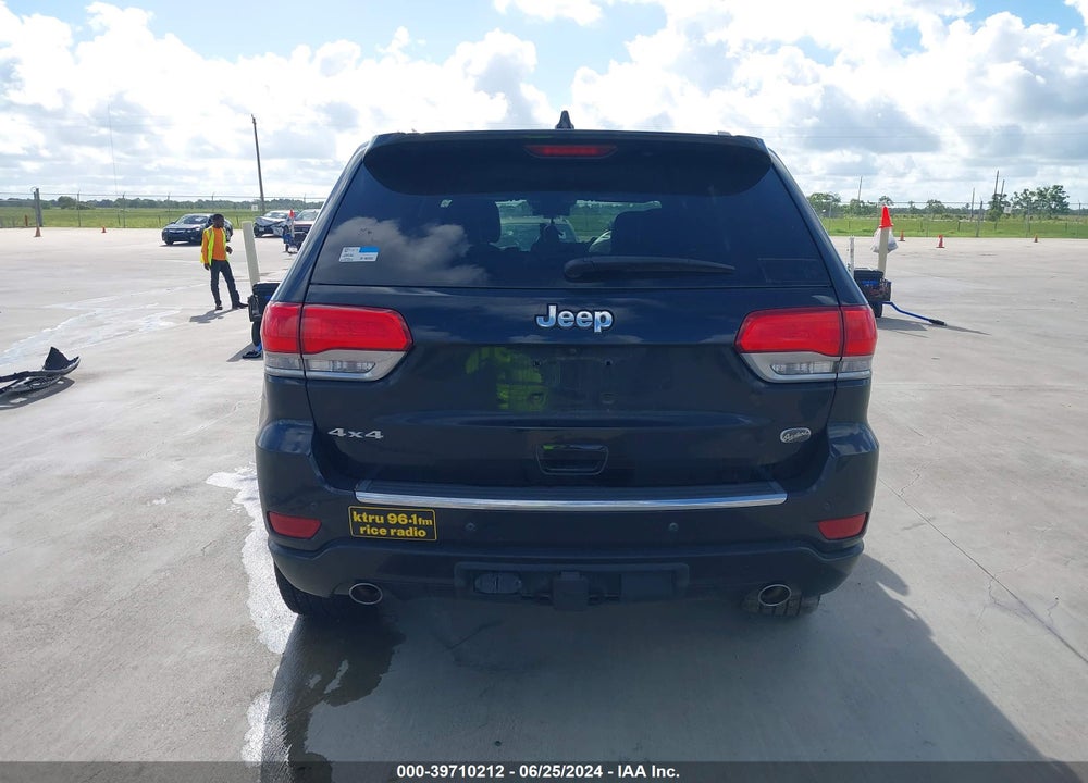 2015 JEEP GRAND CHEROKEE OVERLAND VIN: 1C4RJFCG2FC665831