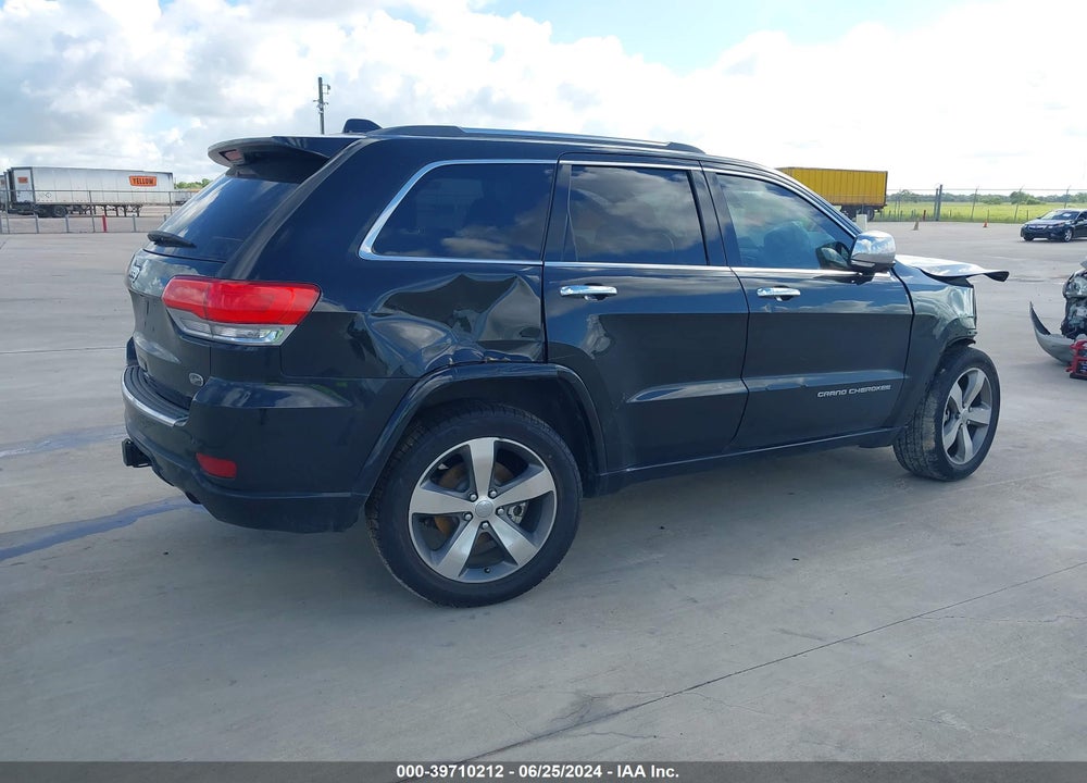 2015 JEEP GRAND CHEROKEE OVERLAND VIN: 1C4RJFCG2FC665831