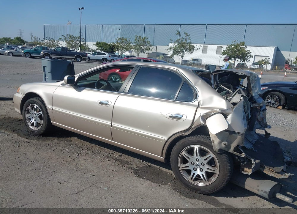 2000 ACURA TL 3.2 VIN: 19UUA5660YA009778