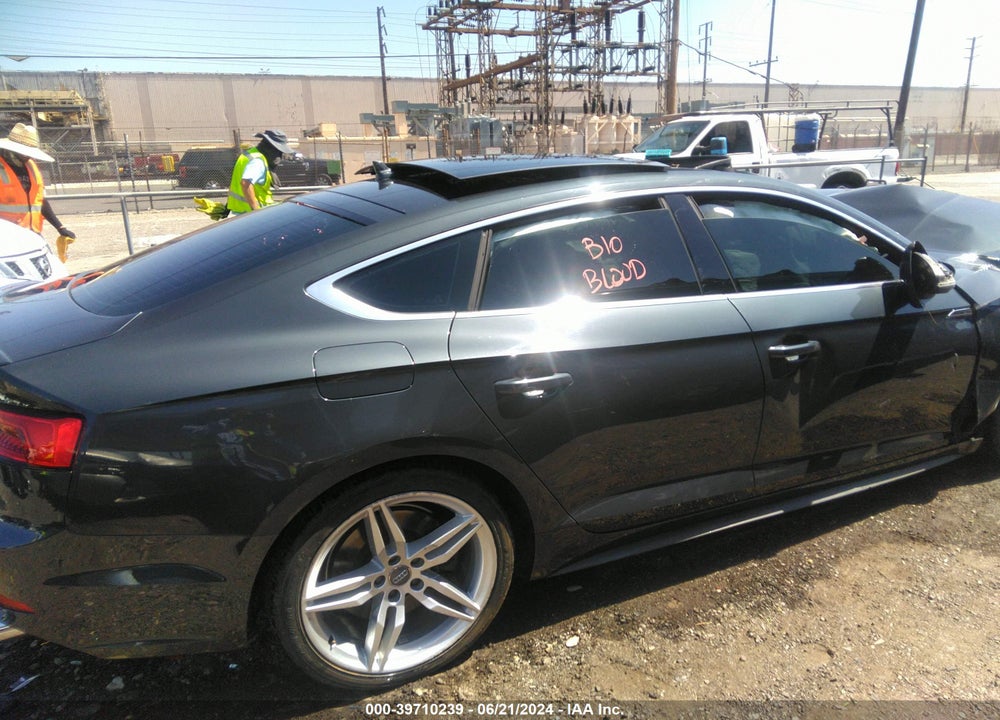 2018 AUDI A5 2.0T PREMIUM VIN: WAUFNCF53JA010093