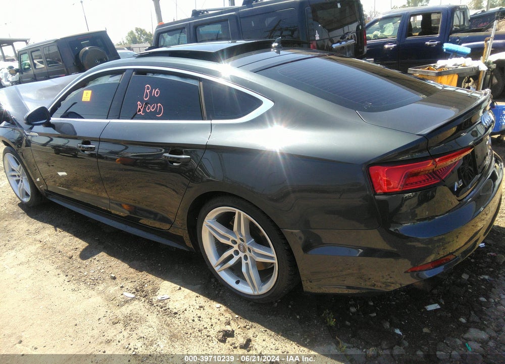 2018 AUDI A5 2.0T PREMIUM VIN: WAUFNCF53JA010093