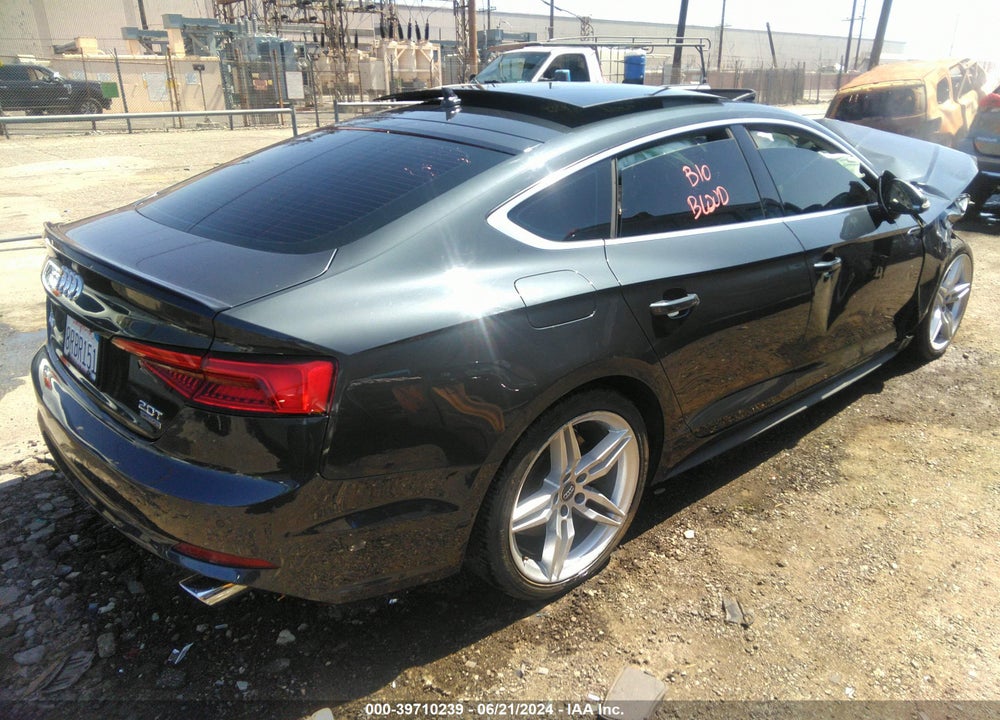 2018 AUDI A5 2.0T PREMIUM VIN: WAUFNCF53JA010093