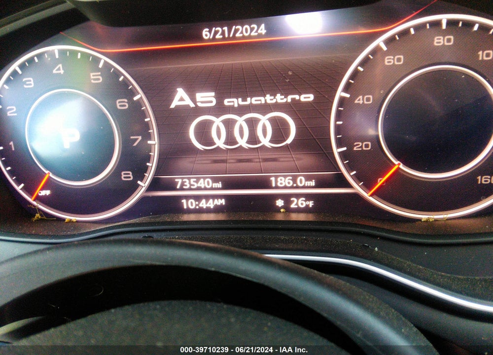 2018 AUDI A5 2.0T PREMIUM VIN: WAUFNCF53JA010093
