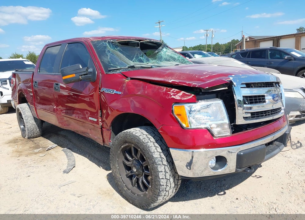 2013 FORD F-150 XLT VIN: 1FTFW1ET1DFD75643