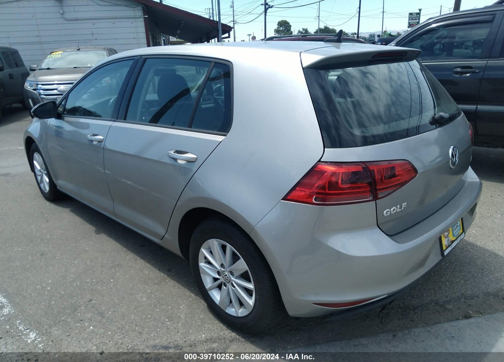 2017 VOLKSWAGEN GOLF TSI S 4-DOOR/TSI SE 4-DOOR/TSI SEL 4-DOOR/TSI WOLFSBURG EDITION 4-DOOR VIN: 3VW217AU0HM076839