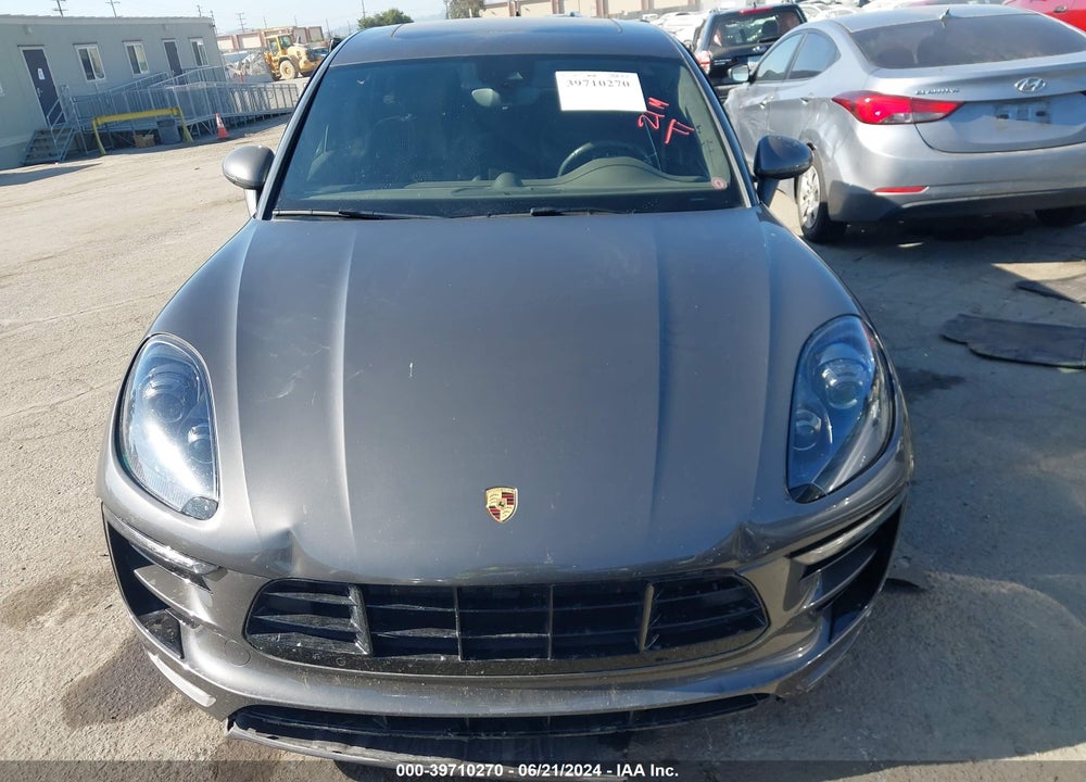 2017 PORSCHE MACAN TURBO VIN: WP1AF2A50HLB61823