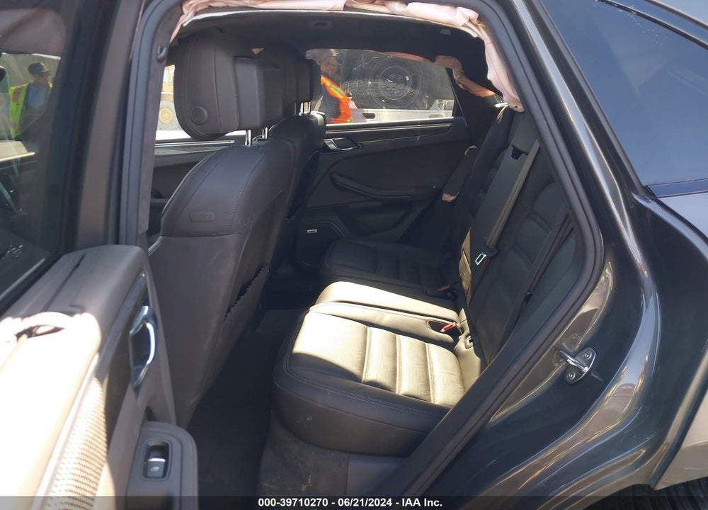 2017 PORSCHE MACAN TURBO VIN: WP1AF2A50HLB61823