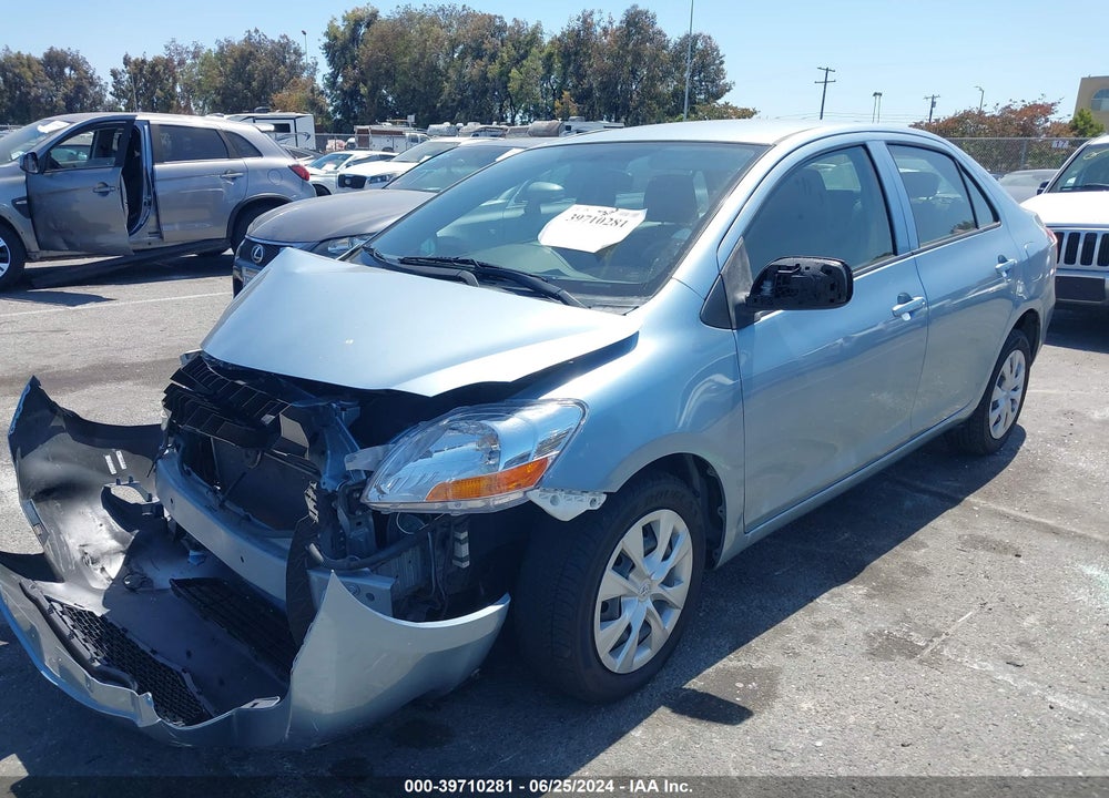 2010 TOYOTA YARIS VIN: JTDBT4K39A4075837