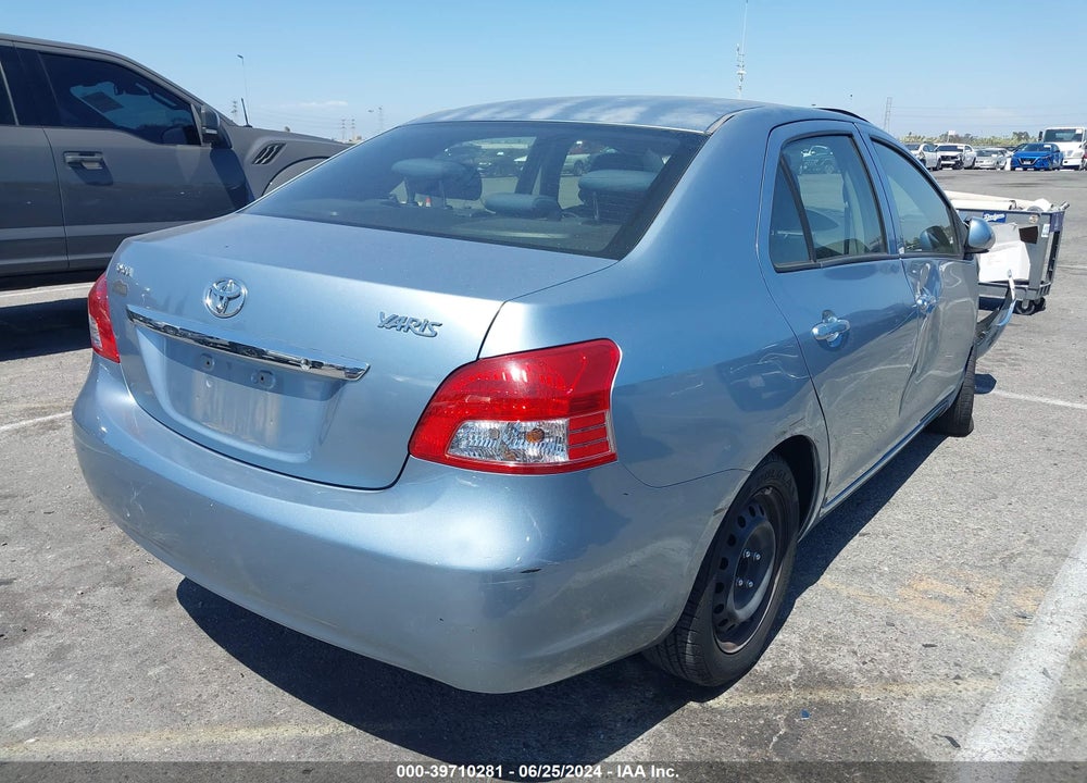 2010 TOYOTA YARIS VIN: JTDBT4K39A4075837