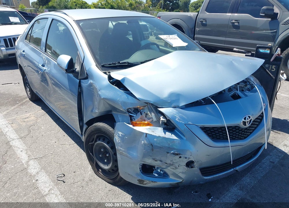 2010 TOYOTA YARIS VIN: JTDBT4K39A4075837