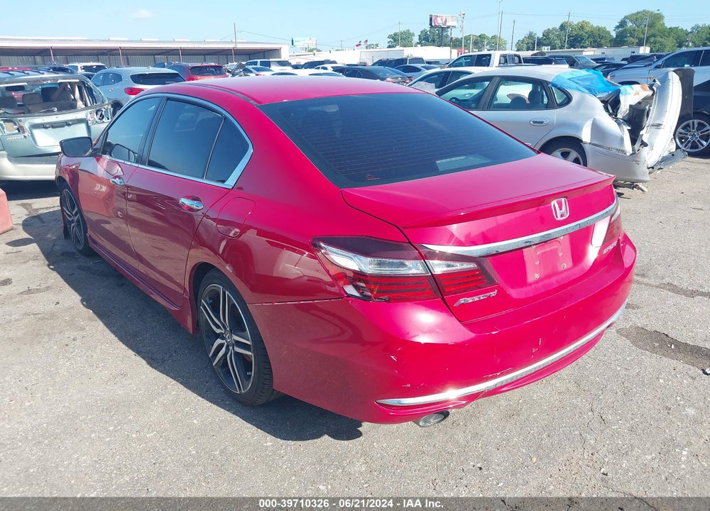 2016 HONDA ACCORD SPORT VIN: 1HGCR2F51GA096647