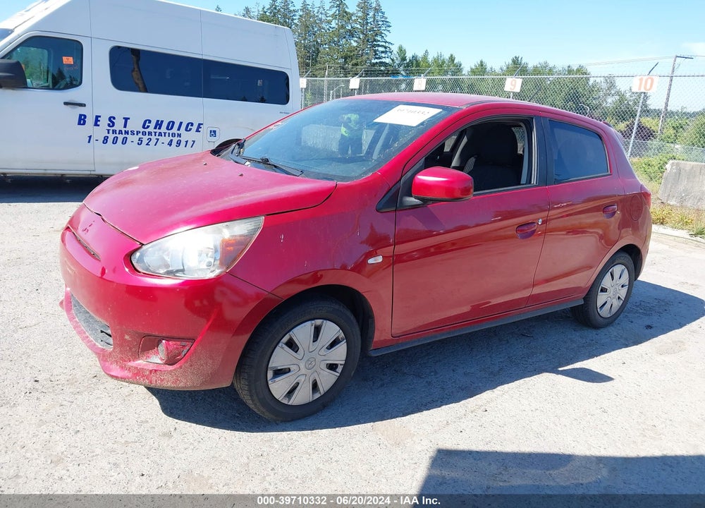2015 MITSUBISHI MIRAGE DE VIN: ML32A3HJ1FH056434