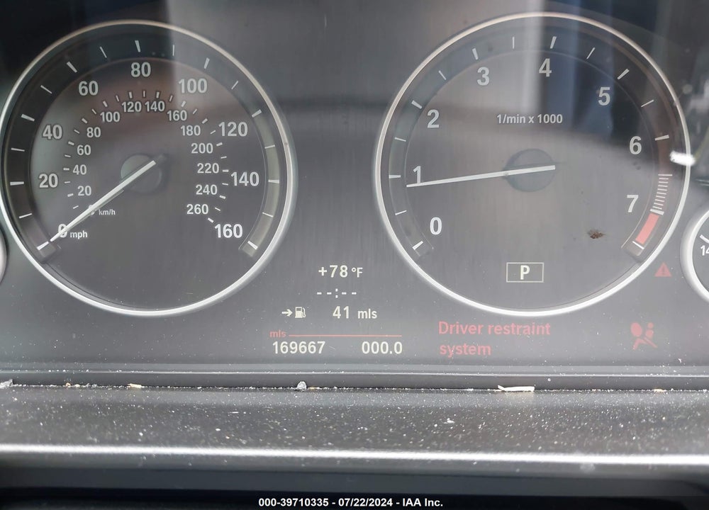 2013 BMW 528I VIN: WBAXG5C53DDY34841