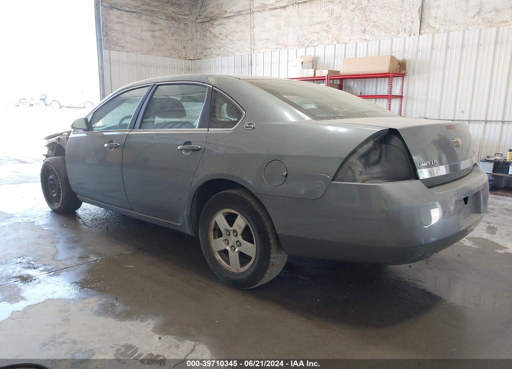 2008 CHEVROLET IMPALA LS VIN: 2G1WB58K681301419