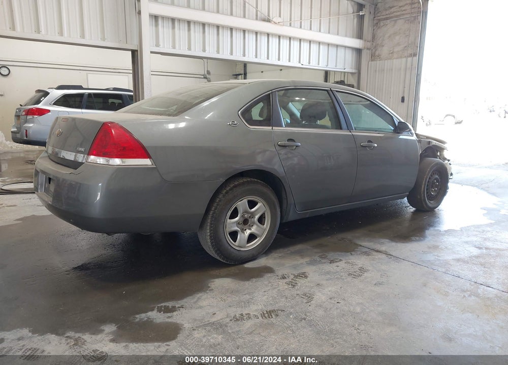 2008 CHEVROLET IMPALA LS VIN: 2G1WB58K681301419
