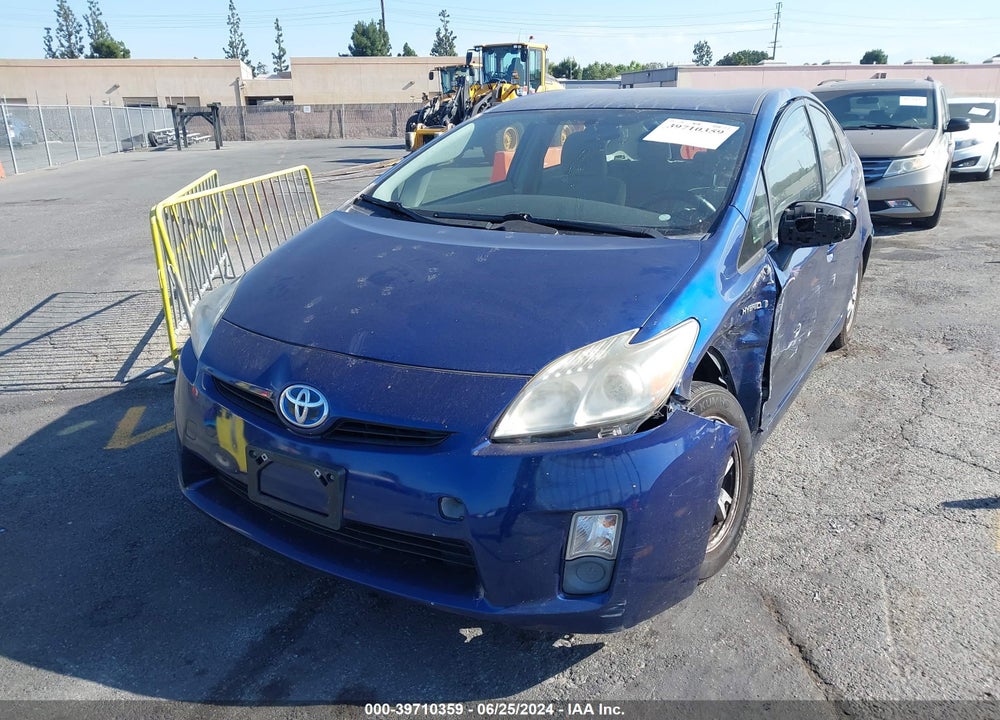 2011 TOYOTA PRIUS TWO VIN: JTDKN3DU6B0259975