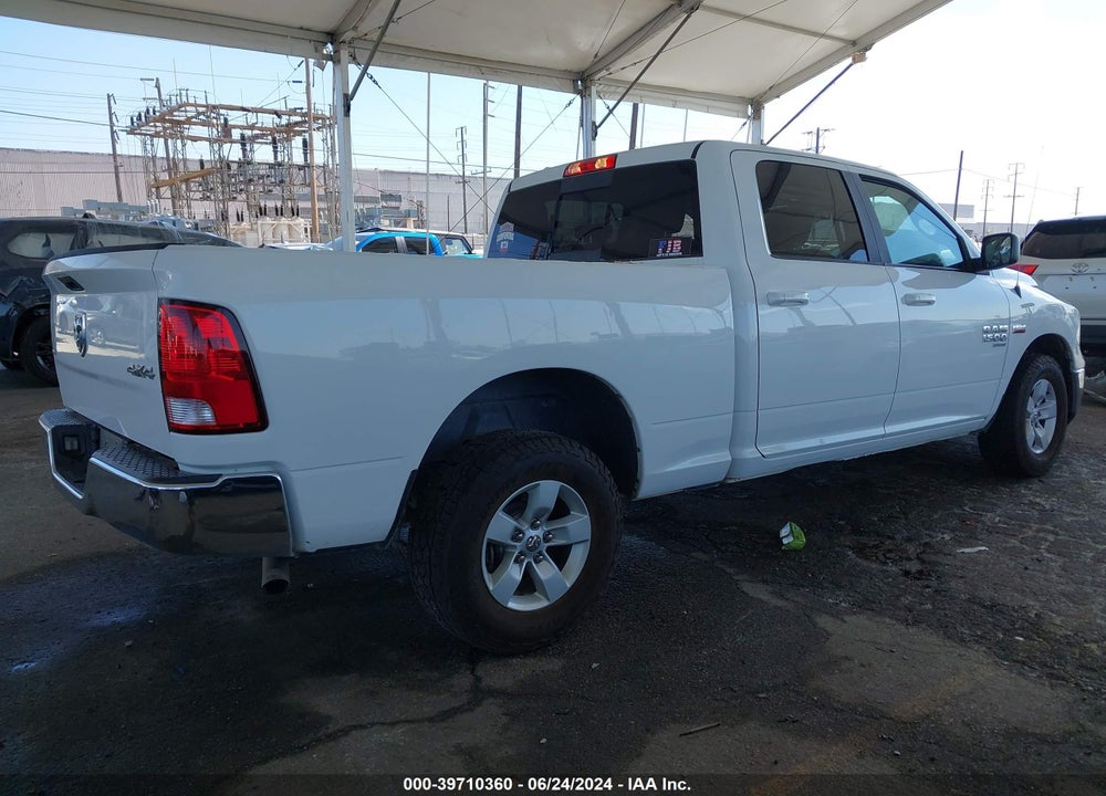 2020 RAM 1500 CLASSIC SLT 4X4 6'4 BOX VIN: 1C6RR7TT6LS124740
