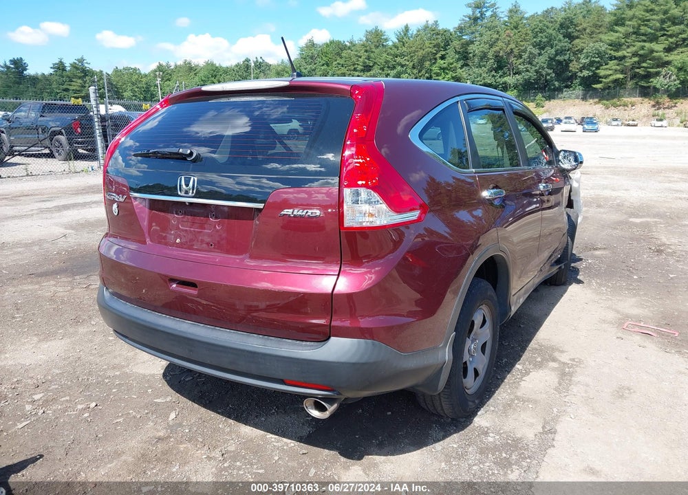 2014 HONDA CR-V VIN: 5J6RM4H34EL091484