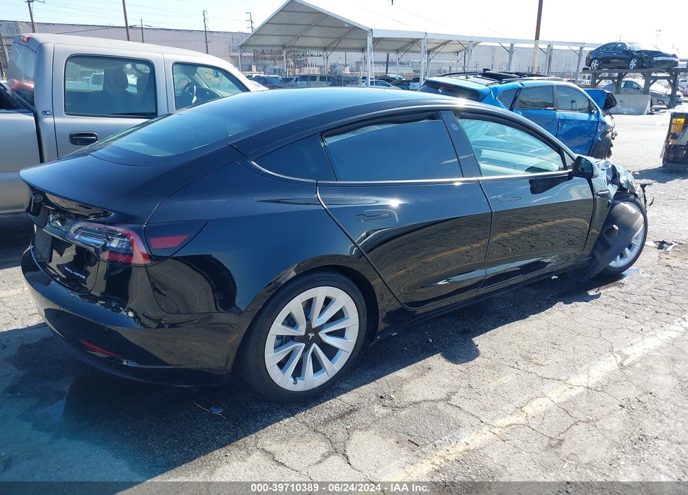 2021 TESLA MODEL 3 LONG RANGE DUAL MOTOR ALL-WHEEL DRIVE VIN: 5YJ3E1EB7MF075798