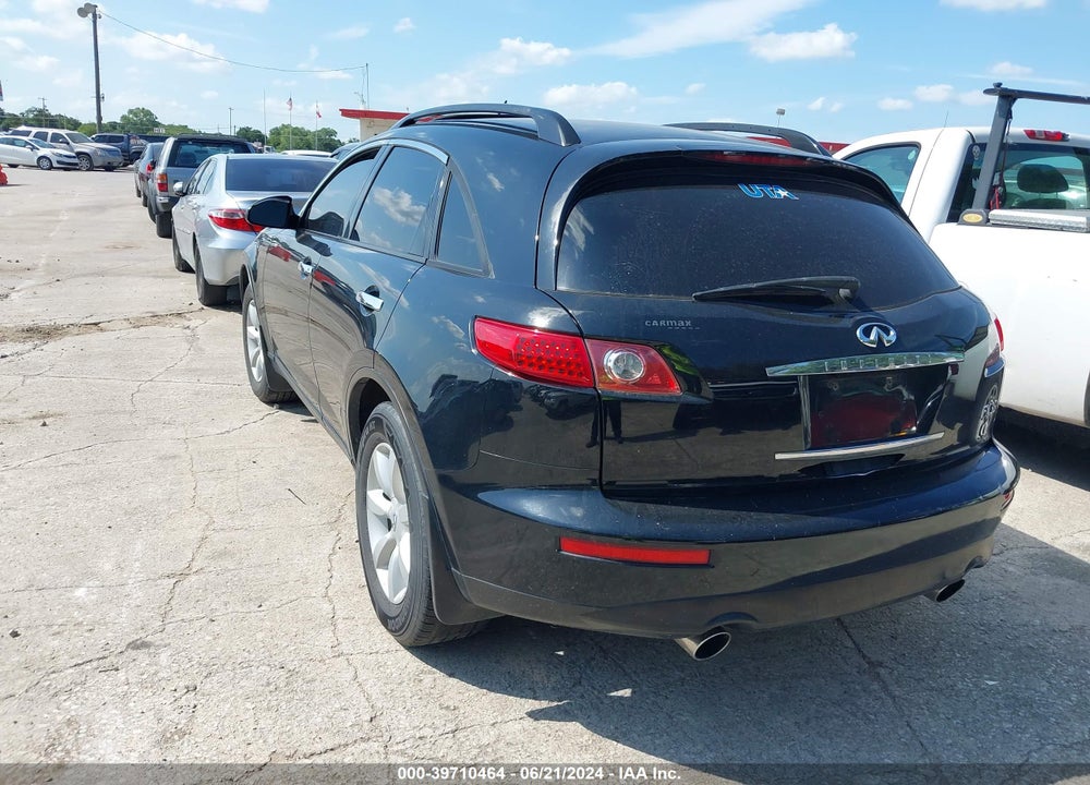 2004 INFINITI FX35 VIN: JNRAS08W04X219738