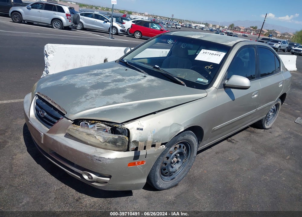2005 HYUNDAI ELANTRA GLS/GT VIN: KMHDN46D25U169601