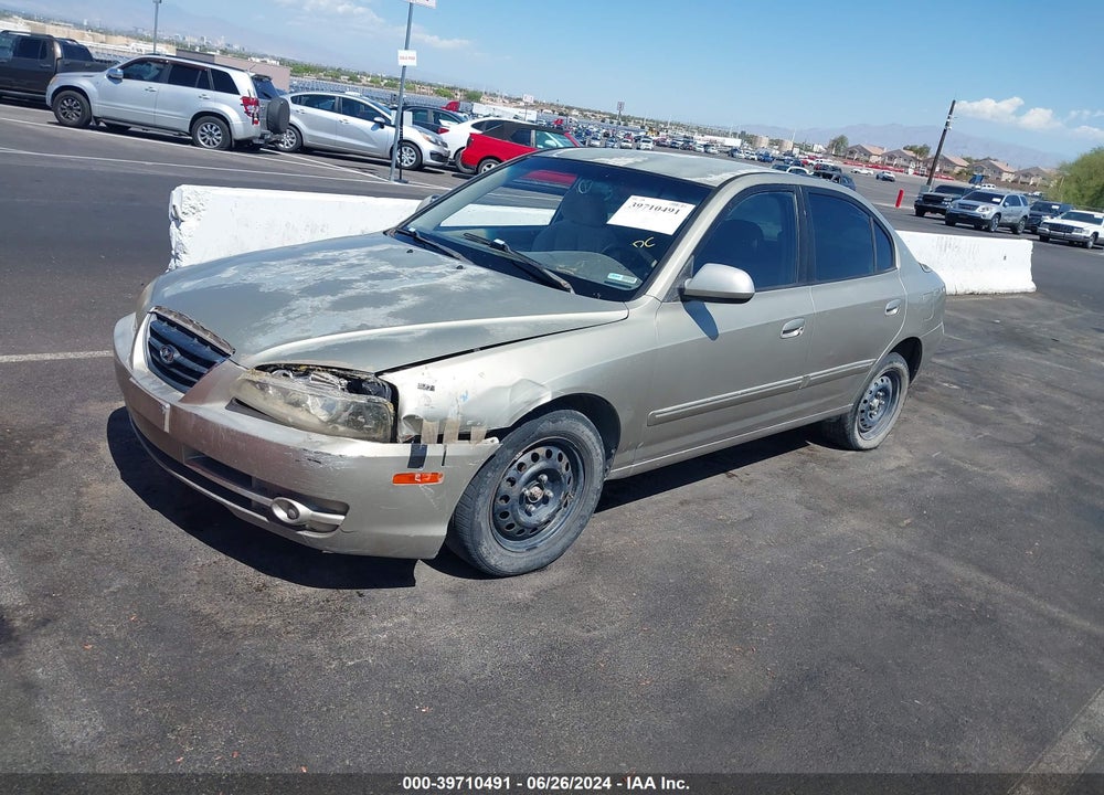 2005 HYUNDAI ELANTRA GLS/GT VIN: KMHDN46D25U169601
