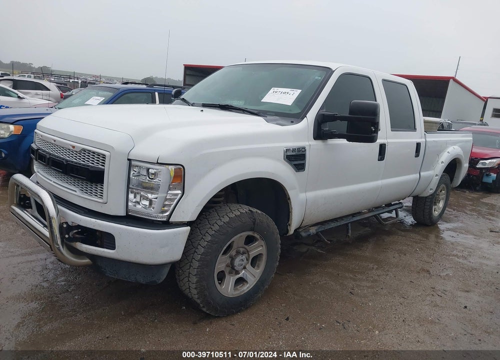 2008 FORD F-250 FX4/KING RANCH/LARIAT/XL/XLT VIN: 1FTSW21568EE32989