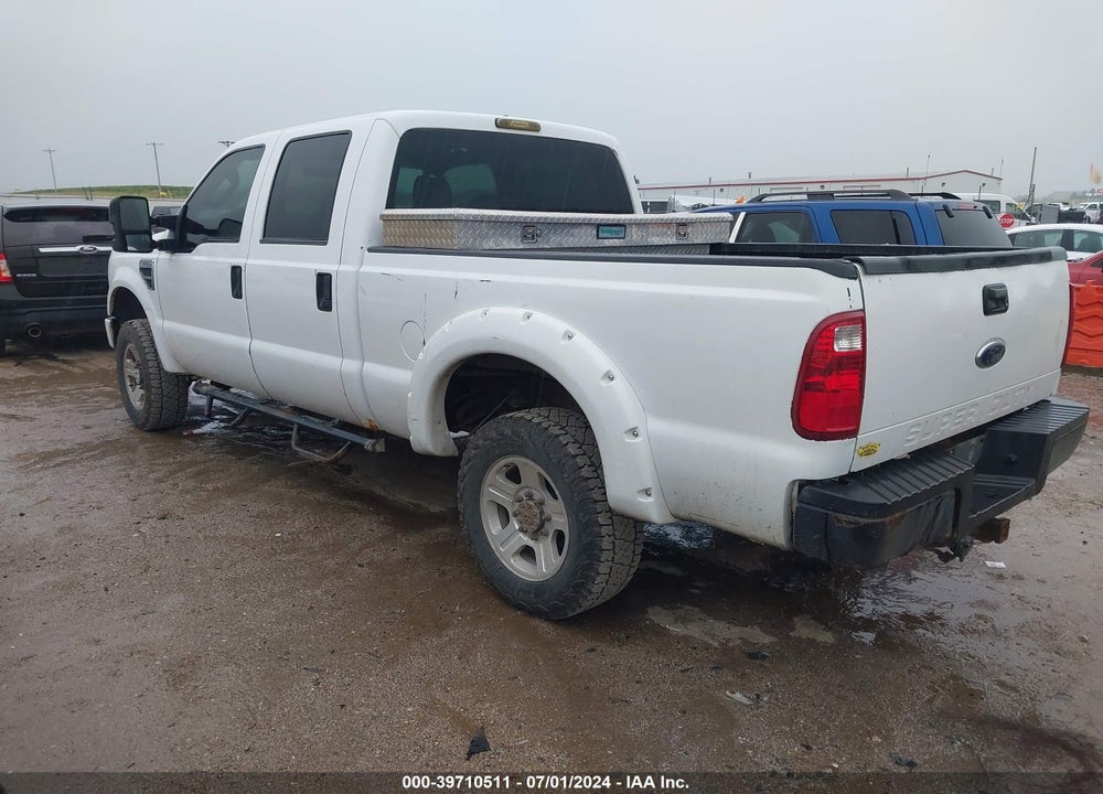 2008 FORD F-250 FX4/KING RANCH/LARIAT/XL/XLT VIN: 1FTSW21568EE32989