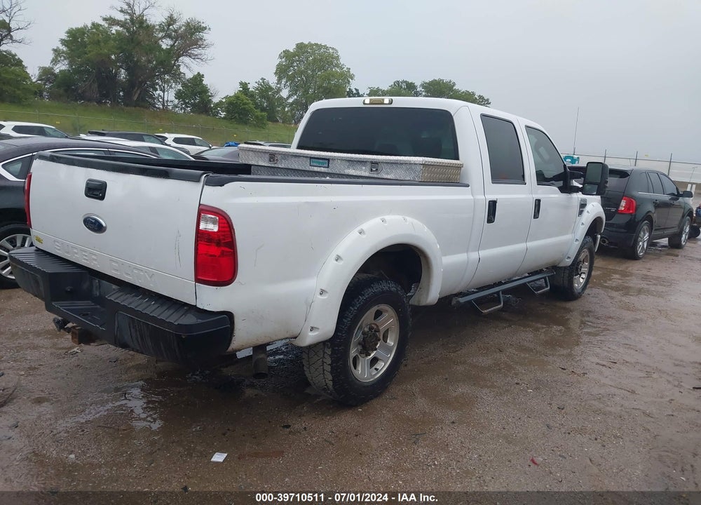 2008 FORD F-250 FX4/KING RANCH/LARIAT/XL/XLT VIN: 1FTSW21568EE32989