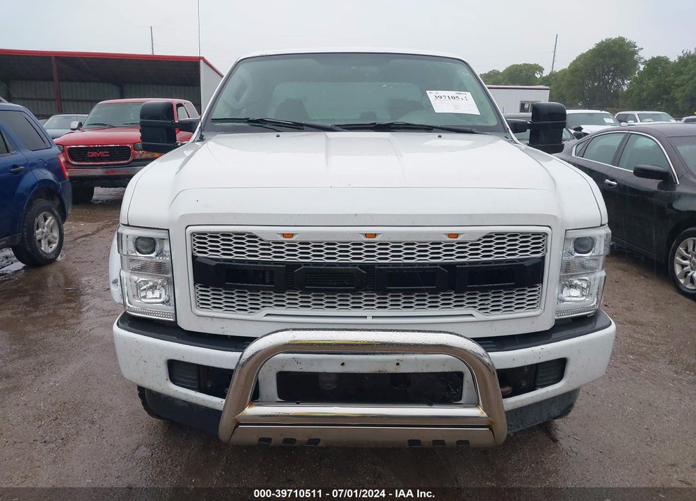 2008 FORD F-250 FX4/KING RANCH/LARIAT/XL/XLT VIN: 1FTSW21568EE32989