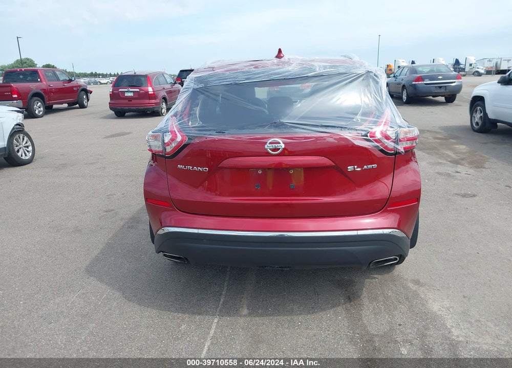 2018 NISSAN MURANO SL VIN: 5N1AZ2MH6JN195415