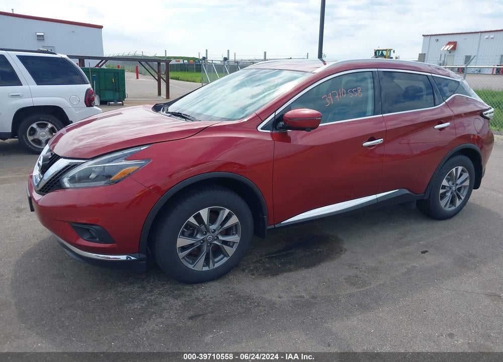 2018 NISSAN MURANO SL VIN: 5N1AZ2MH6JN195415