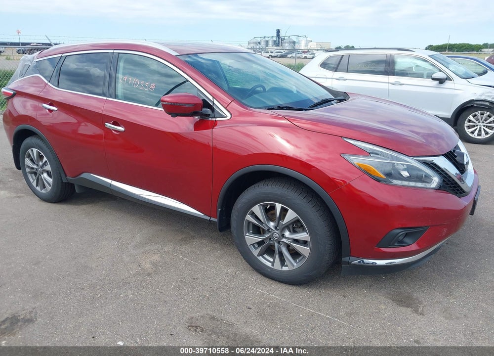 2018 NISSAN MURANO SL VIN: 5N1AZ2MH6JN195415