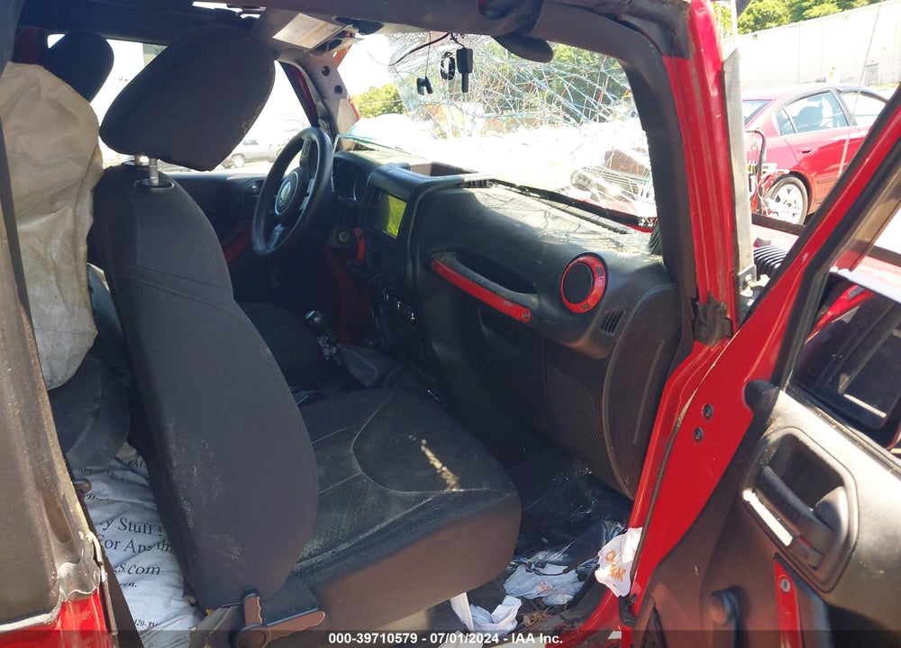 2014 JEEP WRANGLER SPORT VIN: 1C4AJWAG7EL231287