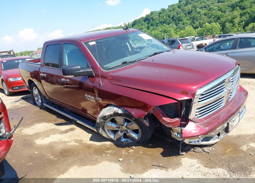 2017 RAM 1500 BIG HORN VIN: 3C6RR7LT2HG778858