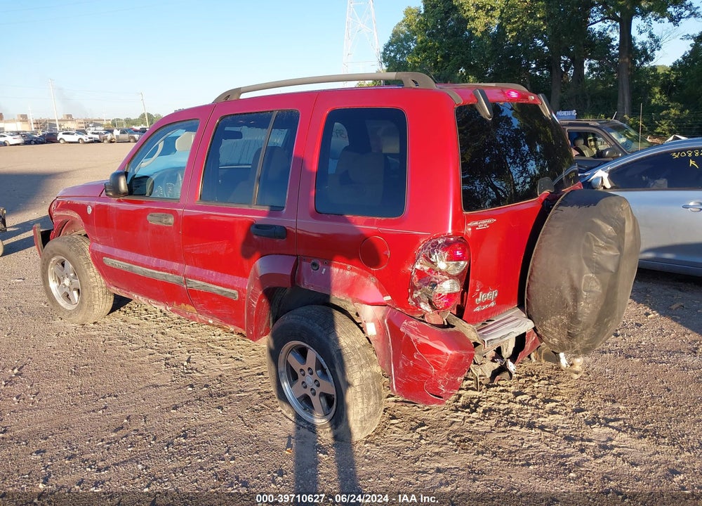 2005 JEEP LIBERTY RENEGADE VIN: 1J4GL38KX5W665953