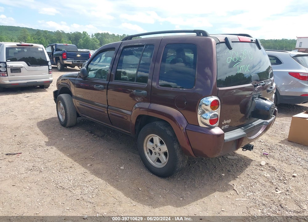 2004 JEEP LIBERTY LIMITED EDITION VIN: 1J4GK58K84W226893