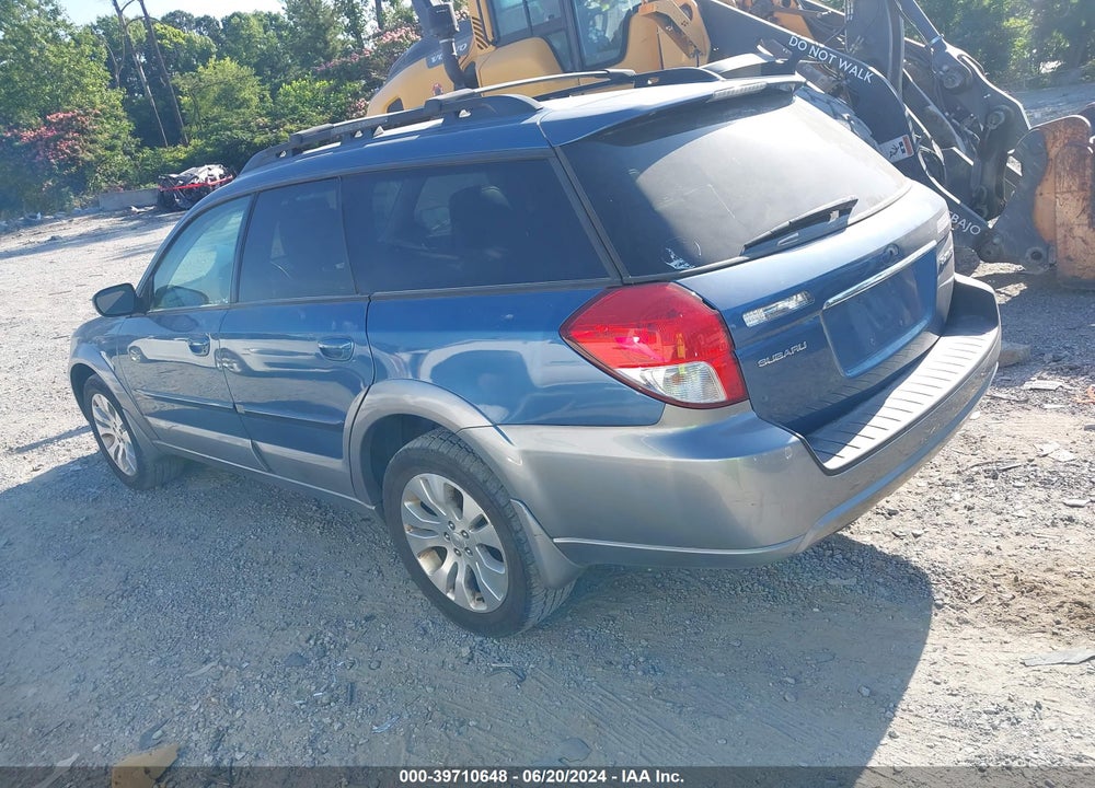 2009 SUBARU OUTBACK 2.5I LIMITED VIN: 4S4BP66C397347167