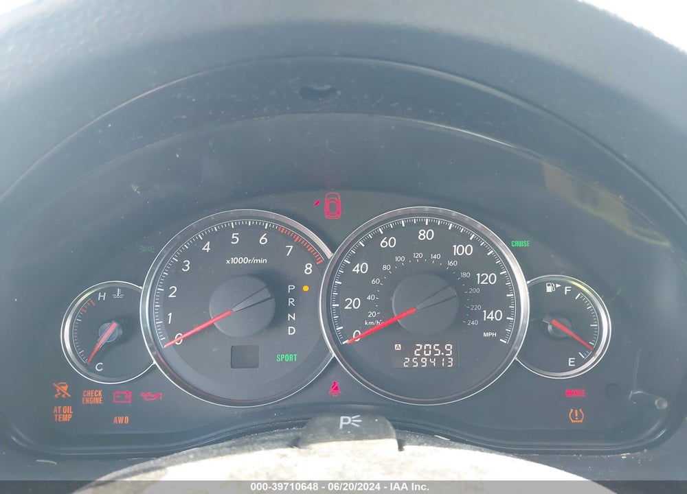 2009 SUBARU OUTBACK 2.5I LIMITED VIN: 4S4BP66C397347167