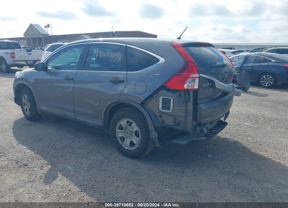 2016 HONDA CR-V LX VIN: 3CZRM3H35GG706506