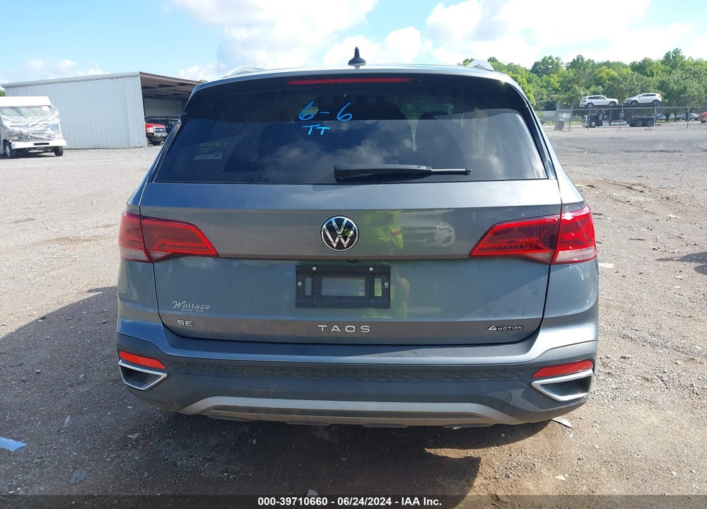 2022 VOLKSWAGEN TAOS 1.5T SE VIN: 3VVWX7B26NM019901