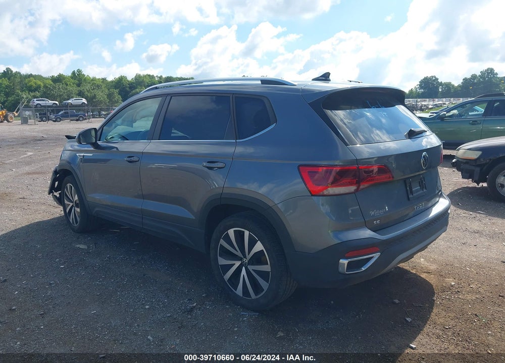 2022 VOLKSWAGEN TAOS 1.5T SE VIN: 3VVWX7B26NM019901