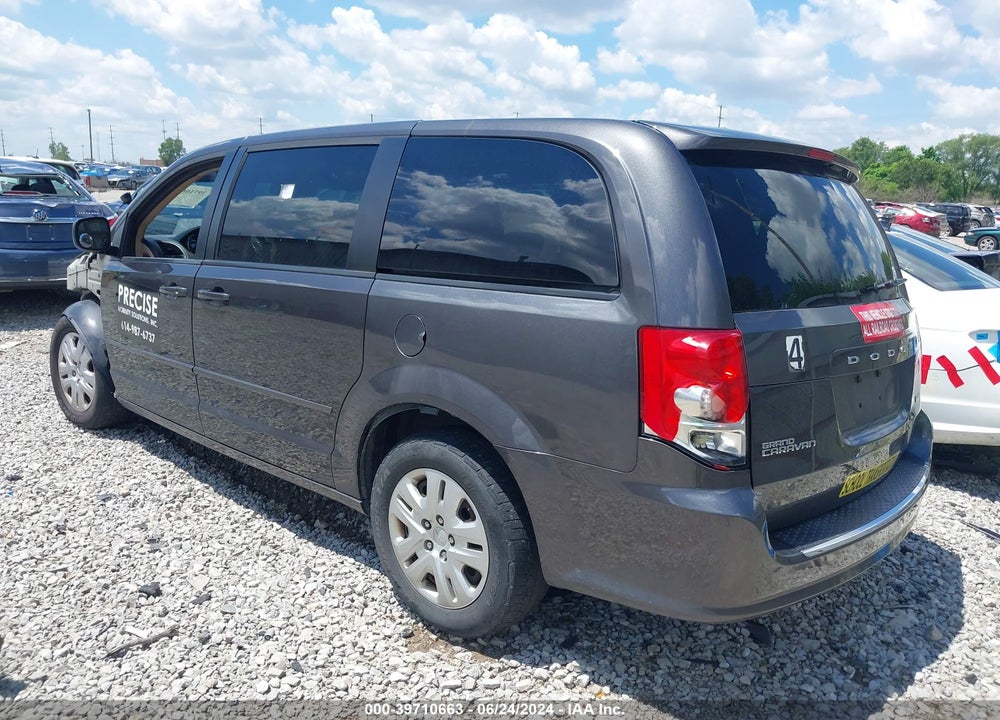 2016 DODGE GRAND CARAVAN SE VIN: 2C4RDGBG2GR178264