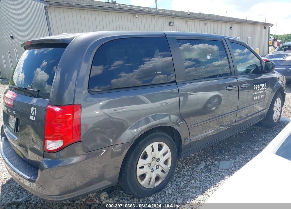 2016 DODGE GRAND CARAVAN SE VIN: 2C4RDGBG2GR178264