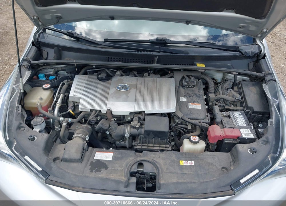 2018 TOYOTA PRIUS TWO VIN: JTDKBRFU2J3590316