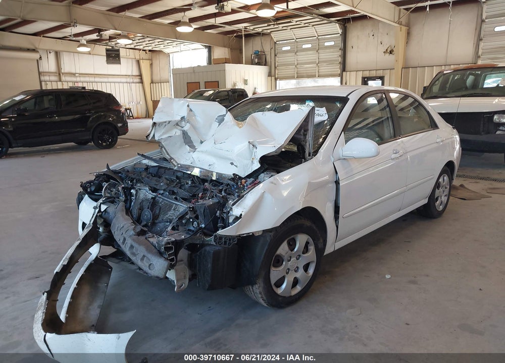 2007 KIA SPECTRA EX VIN: KNAFE121X75478315